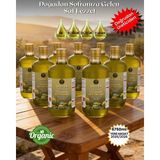 Olives %100 Doğal Taş Baskı Erken Hasat Zeytinyağı 6750 Ml (750 Ml x 9 Cam Şişe)