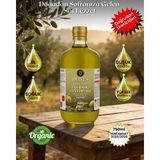 Olives %100 Doğal Taş Baskı Erken Hasat Zeytinyağı 750 Ml Cam Şişe