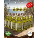 Olives Naturel Soğuk Sıkım Olgun Hasat Premium Zeytinyağı 9 Lt (1 Lt x 9 Cam Şişe)