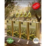 Olives Tirilye Olgun Hasat Soğuk Sıkım Premium Zeytinyağı 20 Lt (5 Lt x 4 Teneke) (0.5 Asit)