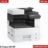 Olivetti D-Copia 255 MF A3/A4 Ofis Tipi Siyah Beyaz Fotokopi Makinesi – Lazer Yazıcı & Tarayıcı - Siyah - Beyaz