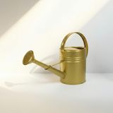 Olivia 3,5 Litre Metal Çiçek Bahçe Sulama Kabı Altın - Modern Dekoratif Çok Amaçlı Sulak