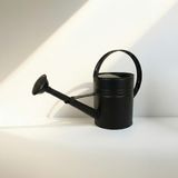 Olivia 3,5 Litre Metal Çiçek Bahçe Sulama Kabı Siyah - Modern Dekoratif Çok Amaçlı Sulak