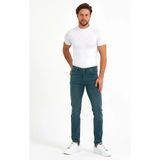 Olivia Butik Digital Jeans Dar Kesim Erkek Yıpratmalı Açık Yeşil Kot Pantolon - 30 / 32