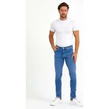 Olivia Butik Digital Jeans Dar Kesim Erkek Yıpratmalı Orta Mavi Kot Pantolon - 31 / 32