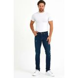 Olivia Butik Digital Jeans Dar Kesim Erkek Yıpratmalı Yeşil Kot Pantolon - 30 / 32