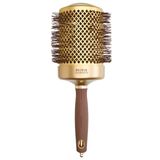 Olivia Garden Altın ve Kahverengi 80 Expert Blowout Shine Wavy Bristles Saç Fırçası