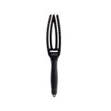 Olivia Garden Fingerbrush Care Iconic Boar & Nylon Full Black S Fırça