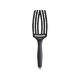 Olivia Garden Fingerbrush Care Iconic Double Bristles Black M Fırça