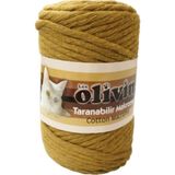 Olivin Taranan Taranabilir Makrome Ipi Pamuk Cotton Koton MPT2502 - Karamel