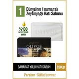 Olivos %100 Doğal Parfüm Serisi Baharat Yolu Kokulu Zeytinyağı Katı Sabun Nem Dengeleyici 250 gr
