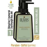 Olivos %100 Doğal Şakayık Kokulu Zeytinyağlı Banyo ve Duş Jeli Kuru Cilt Nemlendirici ve Besleyici 750 ml - 1,5 lt