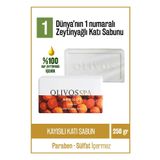 Olivos %100 Doğal Spa Serisi Kayısı Ve Zeytinyağı Katı Sabun El Sabunu Nem Dengeleyici 250 gr