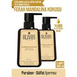 Olivos 2x500 ml Doğal Zeytinyağlı Mandalina Sıvı Sabun