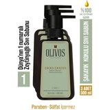 Olivos 3x500 ml Doğal Zeytinyağlı Şakayık Kokulu Sıvı El Sabun