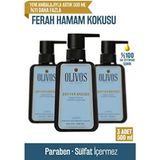 Olivos 3x500 ml Zephyr Breeze Zeytinyağlı Hamam Kokulu Sıvı Sabun