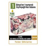 Olivos Doğal Elegance Gül Ve Zeytinyağlı Katı Sabun Zeytinyağı Güllü El Sabunu Rose Nemlendirici 250 gr