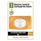 Olivos Doğal Gizli Bahçe Bal Ve Zeytinyağlı Katı Sabun Zeytinyağı Ballı El Sabunu Nemlendirici 250 gr