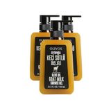Olivos Doğal Zeytinyağlı Duş Jeli - Keçi Sütlü Yumuşaklık, Nemlendirici ve Besleyici, Hassas Ciltler İçin İdeal, 750ml | Yoğun Nemlendirme ve Pürüzsüz Cilt (3X750 ML, Keçi Sütlü)