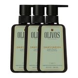 Olivos Gaia’s Garden Şakayık Kokulu Sıvı El Sabunu |%100 Doğal Zeytinyağlı, Nemlendirici ve Zarif Temizlik – 500 ml (3X500 ML, Şakayık)