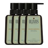 Olivos Gaia’s Garden Şakayık Kokulu Sıvı El Sabunu |%100 Doğal Zeytinyağlı, Nemlendirici ve Zarif Temizlik – 500 ml (4X500 ML, Şakayık)