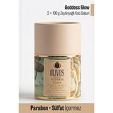 Olivos Goddess Glow %100 Zeytinyağlı El Yapımı Katı Sabun | Premium Kutulu | 2×100 G - 2 Adet