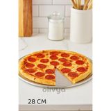Olivya Delikli Pizza Lahmacun Tepsisi - 28 cm
