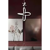 Olivya Krom 3 Renk Modern Sarkıt LED Avize