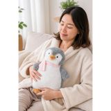 OLİVYA Tafy Penguin Peluş Sıcak Su Torbası Ekru 1Lt