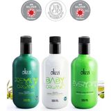 Olizzi Premium + Olizzi Everyday + Olizzi Baby Organik Natürel Sızma Zeytinyağı 500 ML X 3Adet