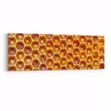 Olla 10014YI Abstract 3 Boyut Görsel Yatay İnce 90x30 cm Kanvas Tablo
