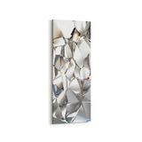 Olla 10086DI Abstract Görsel Dikey İnce 30x90 cm Kanvas Tablo
