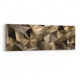 Olla 10099YI Abstract Görsel Yatay İnce 90x30 cm Kanvas Tablo