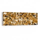Olla 10103YI Abstract Görsel Yatay İnce 90x30 cm Kanvas Tablo