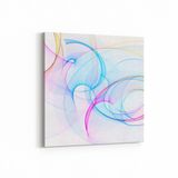 Olla 10131K Abstract Görsel Kare 25x25 cm Kanvas Tablo