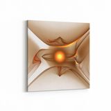 Olla 10150K Abstract Görsel Kare 25x25 cm Kanvas Tablo
