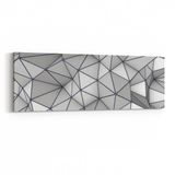 Olla 10163YI Abstract Görsel Yatay İnce 90x30 cm Kanvas Tablo