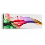 Olla 10170YI Abstract Görsel Yatay İnce 90x30 cm Kanvas Tablo