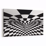 Olla 10231Y Abstract Girdap Görsel Yatay 30x20 cm Kanvas Tablo