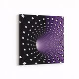 Olla 10255K Abstract Girdap Görsel Kare 25x25 cm Kanvas Tablo