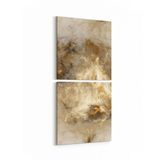Olla 10287K2D Abstract Görsel Kare 2 Parça Dikey 30x65 cm Kanvas Tablo