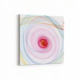 Olla 10302K Abstract Görsel Kare 25x25 cm Kanvas Tablo