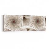Olla 10312YI Abstract Görsel Yatay İnce 90x30 cm Kanvas Tablo