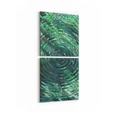 Olla 10338K2D Abstract Görsel Kare 2 Parça Dikey 30x65 cm Kanvas Tablo