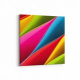 Olla 10382K Abstract Görsel Kare 25x25 cm Kanvas Tablo