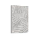 Olla 10463D Beyaz Kabartma Görseli Dikey 20x30 cm Kanvas Tablo