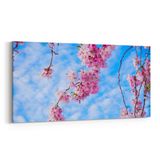 Olla 10593YD Ağaç Görseli Yatay Dar 60x30 cm Kanvas Tablo