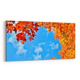 Olla 10714YD Ağaç Görseli Yatay Dar 60x30 cm Kanvas Tablo