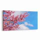 Olla 10755YD Ağaç Görseli Yatay Dar 60x30 cm Kanvas Tablo