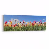 Olla 10770YI Ağaç Görseli Yatay İnce 90x30 cm Kanvas Tablo